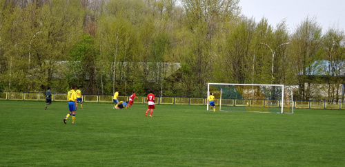 Pogoń Leżajsk - Dynovia Dynów (1:1), 27.04.2014 r. - jun. st.