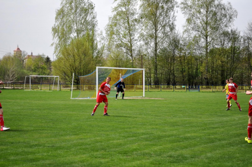 Pogoń Leżajsk - Dynovia Dynów (1:1), 27.04.2014 r. - jun. st.