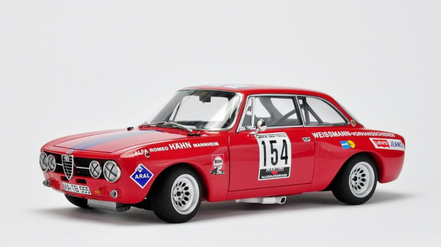 ALFA ROMEO GT Am SPA 1971 BETZLER #154 - AUTOart 1:18