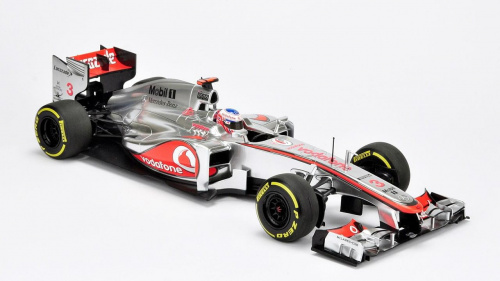 McLaren Mercedes MP4/27 #3 Jenson Button F1 2012 - Minichamps 1:18