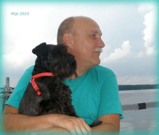 Rejs 2010 #Mazury #pies #wakacje #Zibi #żeglarstwo