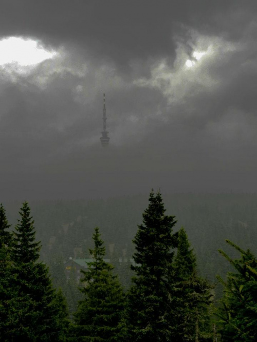 Pradziad #Pradziad #góry #chmura #mgła #Jeseniky