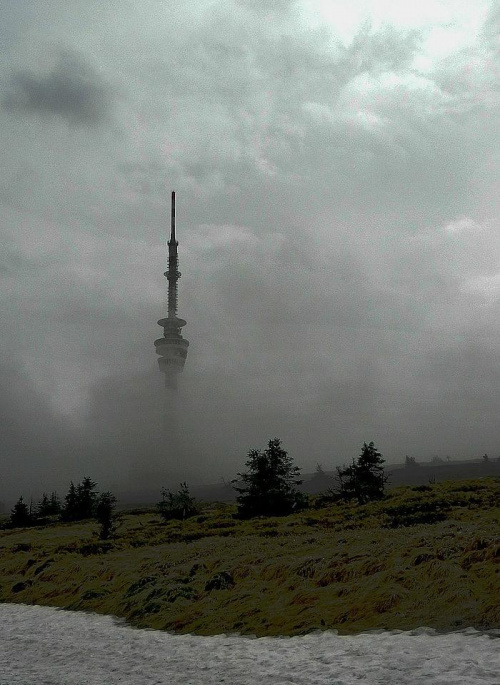 Pradziad #Pradziad #góry #chmura #mgła #Jeseniki