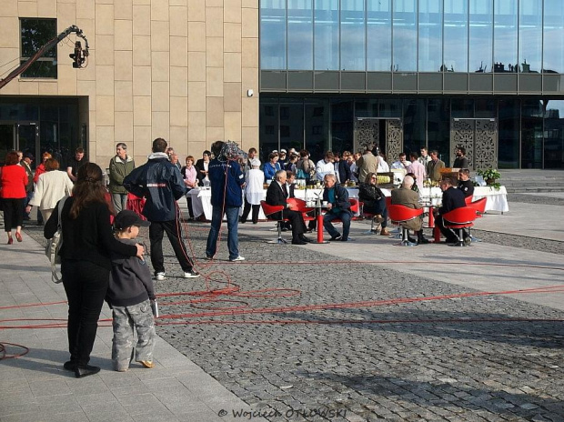 Kawa i Herbata przed siedzibą Suwalskiego Ośrodka Kultury - Salą Koncertowo-Teatralną. 23/05/2013 #KawaIHerbata #SuwalskiOśrodekKultury #Suwałki