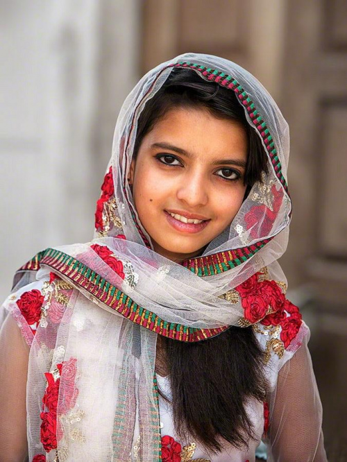 młoda Hinduska #Indie #kultura #ludzie #portret