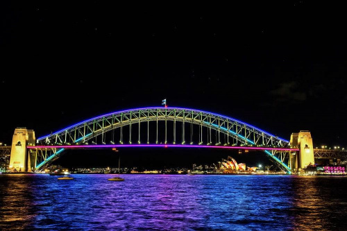 oświetlenia juz nie ma, powróci na dwa tygodnie za rok.. #architektura #Sydney