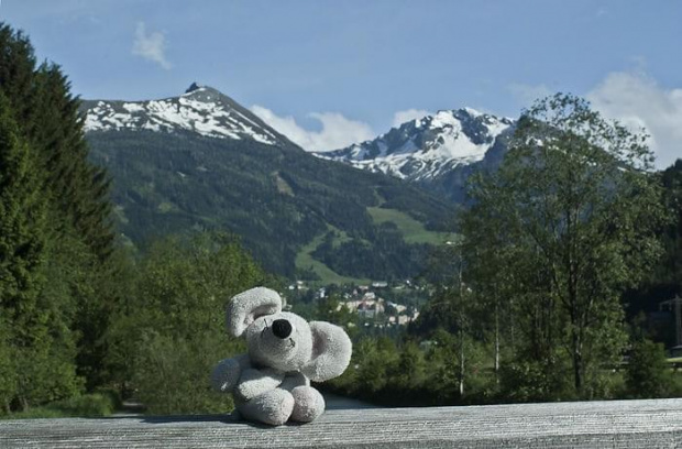 och, łapać słońce!! godzinę temu lało tu okropnie, fajnie w tej dolinie Gastein, cudna jest!