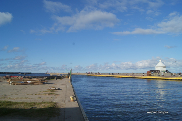 spacerek nad morzem Ustka