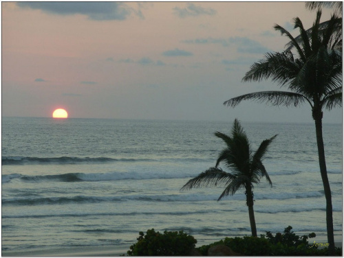 chwila wspomnień...Acapulco -zachód słońca