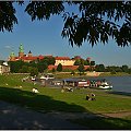 niedzielne popołudnie..Wawel..widok spod Jubilatu