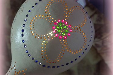 kolejna lampa z tykwy wykonana moimi łapkami. #LampaZTykwy #tykwa #tykwy