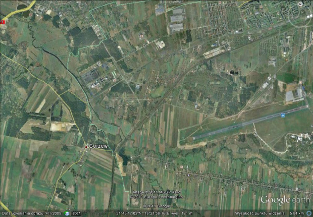 zdjęcia satelitarne linii kolejowej #geometria