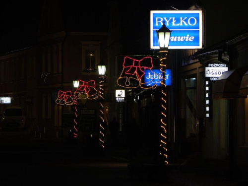 Świąteczny wieczorny spacerek po Gostyniu - Deptak :)