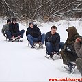 kulig i zabawy na śniegu #Sobieszyn #Brzozowa