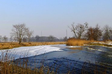 #Kłodnica #przyroda #rzeka #Sławięcice #woda #wodospad #zima