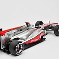 McLaren Mercedes MP 4/25 2010 #1 Jason Button - 1:18 Minichamps