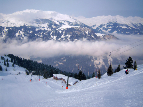Ahorn #Zillertal #góry #narty #zima