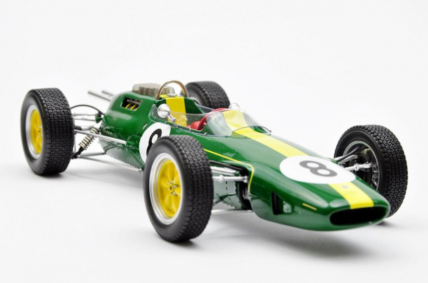 Lotus Type 25 #8 Jim Clark 1963 Italian GP Winner - Spark 1:18