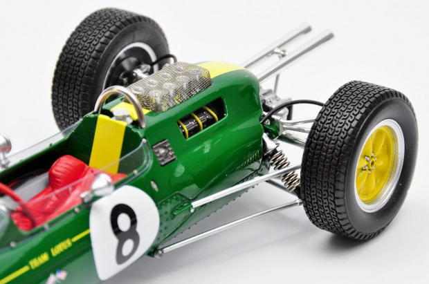 Lotus Type 25 #8 Jim Clark 1963 Italian GP Winner - Spark 1:18