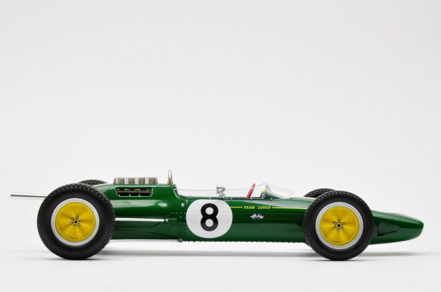 Lotus Type 25 #8 Jim Clark 1963 Italian GP Winner - Spark 1:18