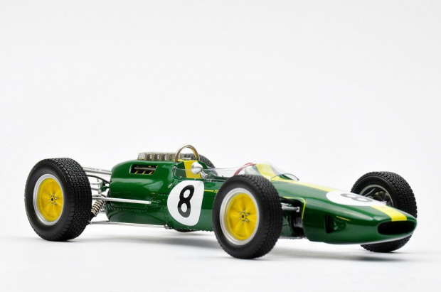 Lotus Type 25 #8 Jim Clark 1963 Italian GP Winner - Spark 1:18