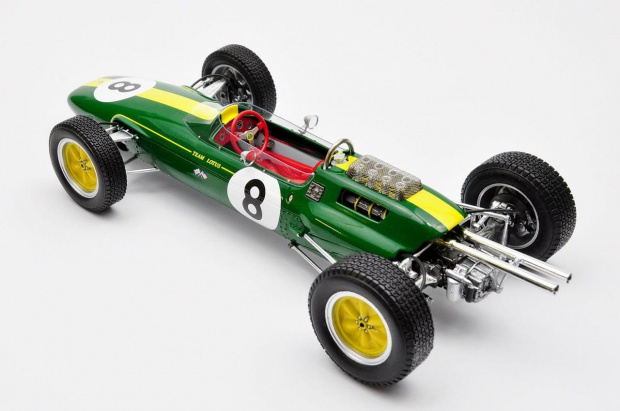 Lotus Type 25 #8 Jim Clark 1963 Italian GP Winner - Spark 1:18