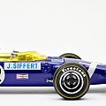 Lotus Ford 49B #22 Jo Siffert 1st 1968 British GP - 1:18 Quartzo