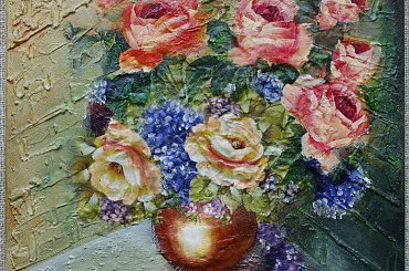 obraz decoupage #decoupage #netgaleria #obrazek #obrazki #rumia #steresa