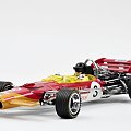 Lotus 49C# 3 Jochen Rindt 1st 1970 Monaco F1 GP - 1:18 Quartzo