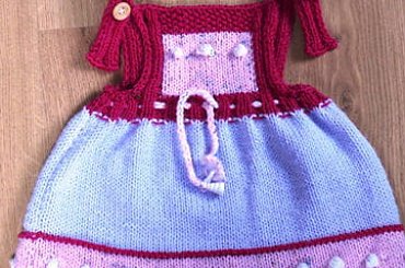 Wełniana spódniczka #dziewiarstwo #druty #spódniczka