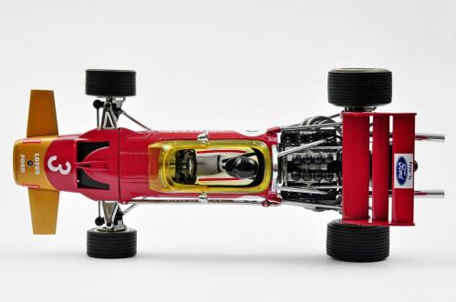 Lotus 49C# 3 Jochen Rindt 1st 1970 Monaco F1 GP - 1:18 Quartzo