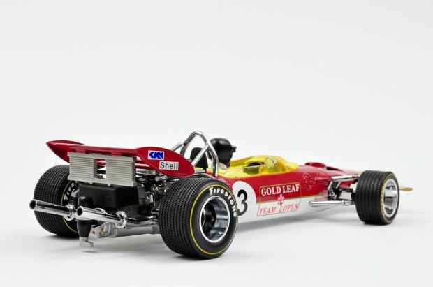 Lotus 49C# 3 Jochen Rindt 1st 1970 Monaco F1 GP - 1:18 Quartzo