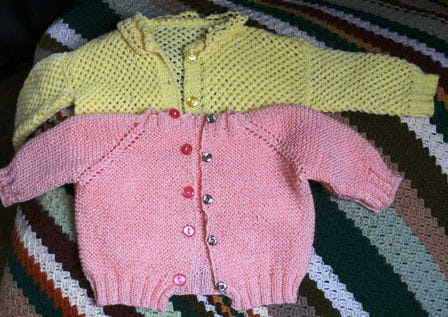sweterki dla Lilki #dziewiarstwo #druty #sweter #sweterki