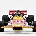 Lotus 49C# 3 Jochen Rindt 1st 1970 Monaco F1 GP - 1:18 Quartzo