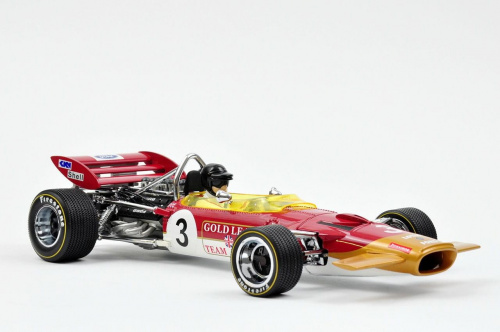 Lotus 49C# 3 Jochen Rindt 1st 1970 Monaco F1 GP - 1:18 Quartzo