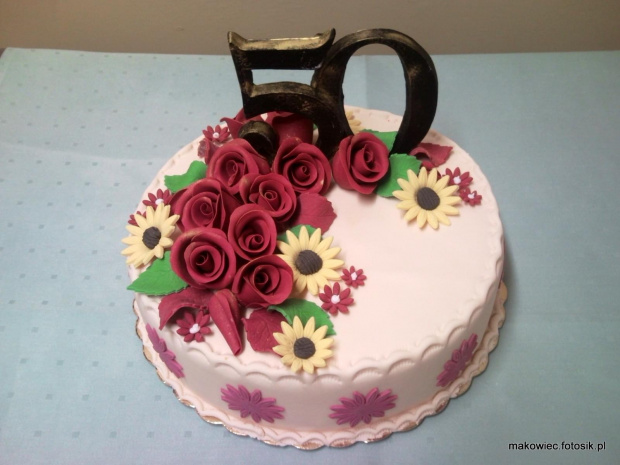 50 - Pani #tort #pani #urodziny #piędziesiatka