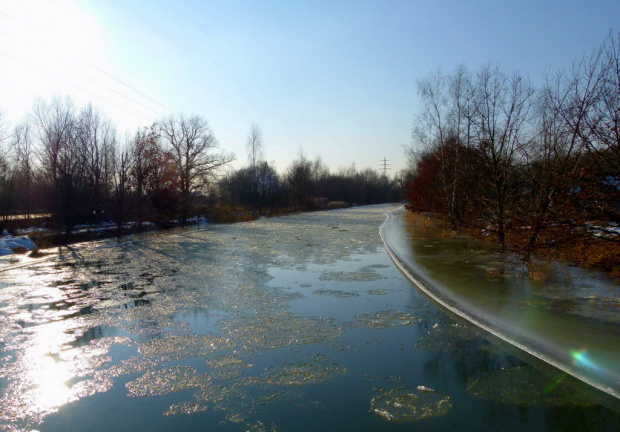 oby do wiosny ... :)) #Kłodnica #lód #rzeka #śnieg #zima