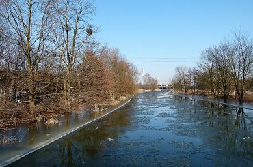 oby do wiosny ... :)) #Kłodnica #lód #rzeka #śnieg #zima