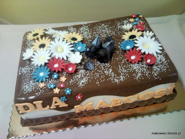 Torcik dla Małgosi #tort #kwiaty