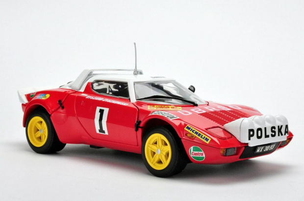 LANCIA STRATOS HF #1 P.Jaroszewicz/R.Żyszkowski 36 Rajd Polski 1976 - 1:18 SunStar