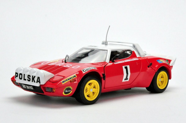 LANCIA STRATOS HF #1 P.Jaroszewicz/R.Żyszkowski 36 Rajd Polski 1976 - 1:18 SunStar