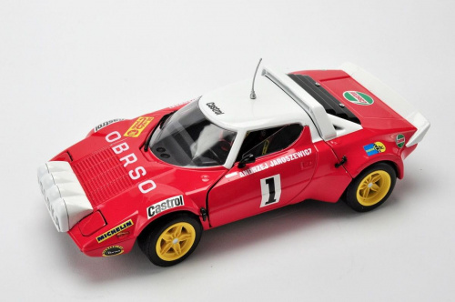 LANCIA STRATOS HF #1 P.Jaroszewicz/R.Żyszkowski 36 Rajd Polski 1976 - 1:18 SunStar