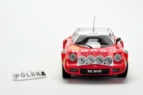 LANCIA STRATOS HF #1 P.Jaroszewicz/R.Żyszkowski 36 Rajd Polski 1976 - 1:18 SunStar