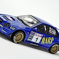 Subaru Impreza WRC #1 L.Kuzaj/M.Lukas 31 Rajd Elmot 2003 - 1:18 Solido