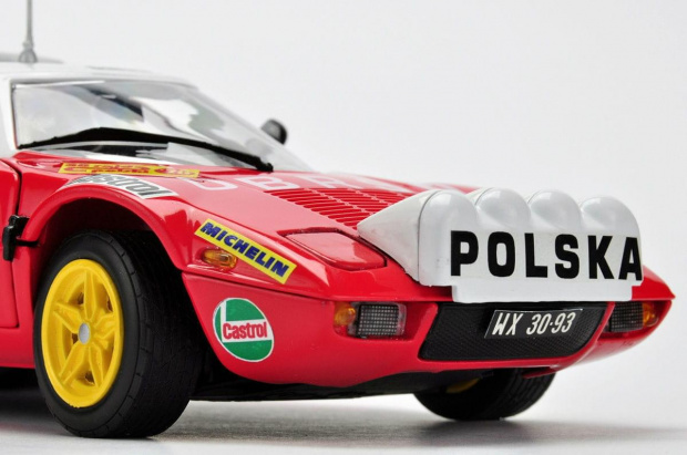 LANCIA STRATOS HF #1 P.Jaroszewicz/R.Żyszkowski 36 Rajd Polski 1976 - 1:18 SunStar