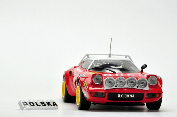 LANCIA STRATOS HF #1 P.Jaroszewicz/R.Żyszkowski 36 Rajd Polski 1976 - 1:18 SunStar