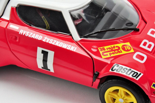 LANCIA STRATOS HF #1 P.Jaroszewicz/R.Żyszkowski 36 Rajd Polski 1976 - 1:18 SunStar