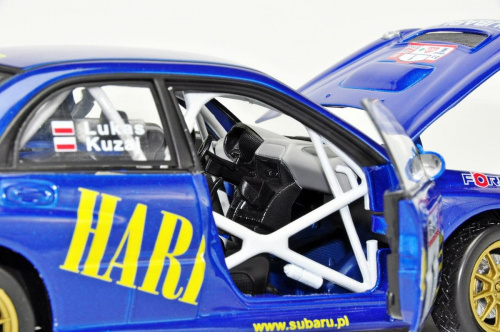 Subaru Impreza WRC #1 L.Kuzaj/M.Lukas 31 Rajd Elmot 2003 - 1:18 Solido