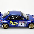 Subaru Impreza WRC #1 L.Kuzaj/M.Lukas 31 Rajd Elmot 2003 - 1:18 Solido