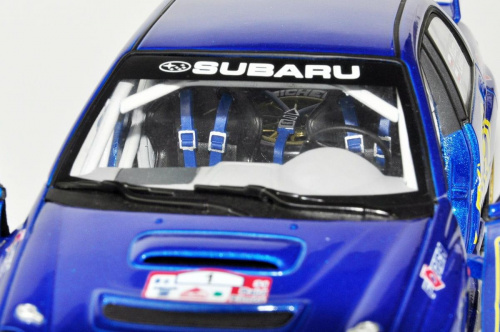 Subaru Impreza WRC #1 L.Kuzaj/M.Lukas 31 Rajd Elmot 2003 - 1:18 Solido